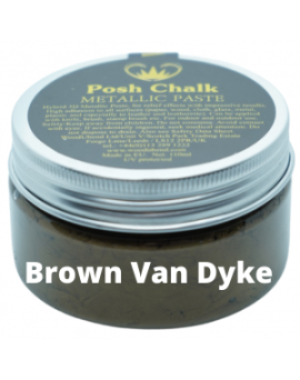 Metallic Paste Brown Van Dyke